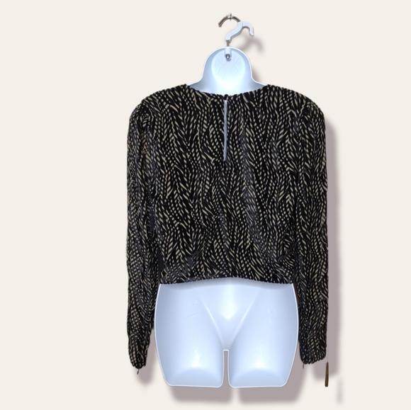 House of Harlow 1960 x Revolve Gilda Top in Zebra - Picture 3 of 6